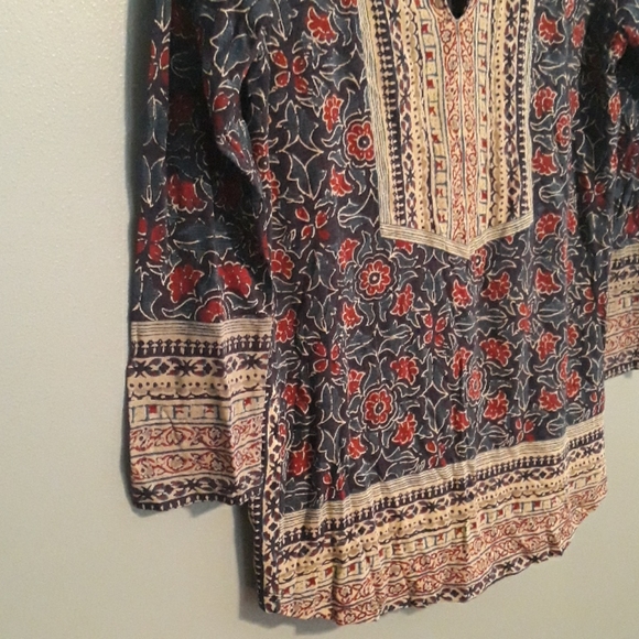 Lucky Brand Boho Top - Picture 4 of 7